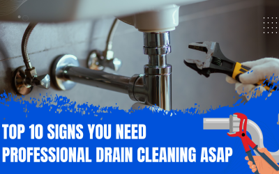 Top 10 Signs You Need Professional Drain Cleaning ASAP