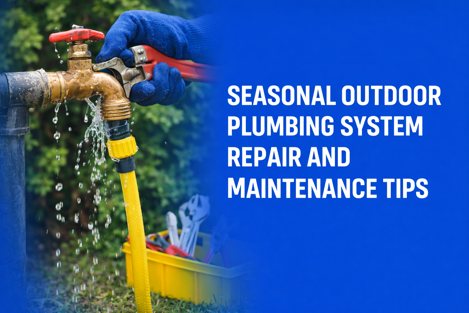 Seasonal Outdoor Plumbing System Repair and Maintenance Tips Seasonal Outdoor Plumbing System Repair and Maintenance Tips