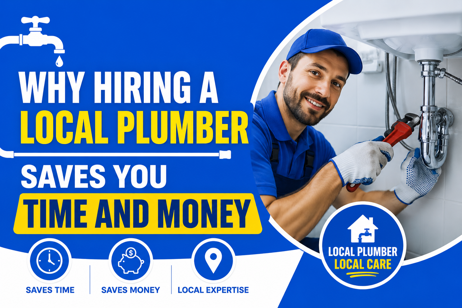 Why Hiring a Local Plumber Saves You Time and Money