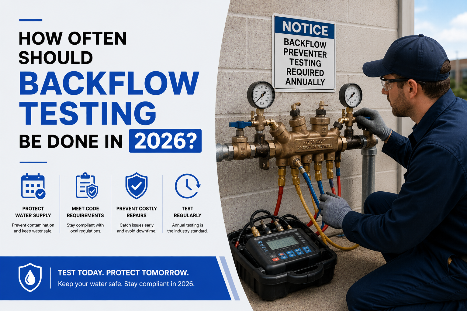How Often Should Backflow Testing Be Done in 2026?