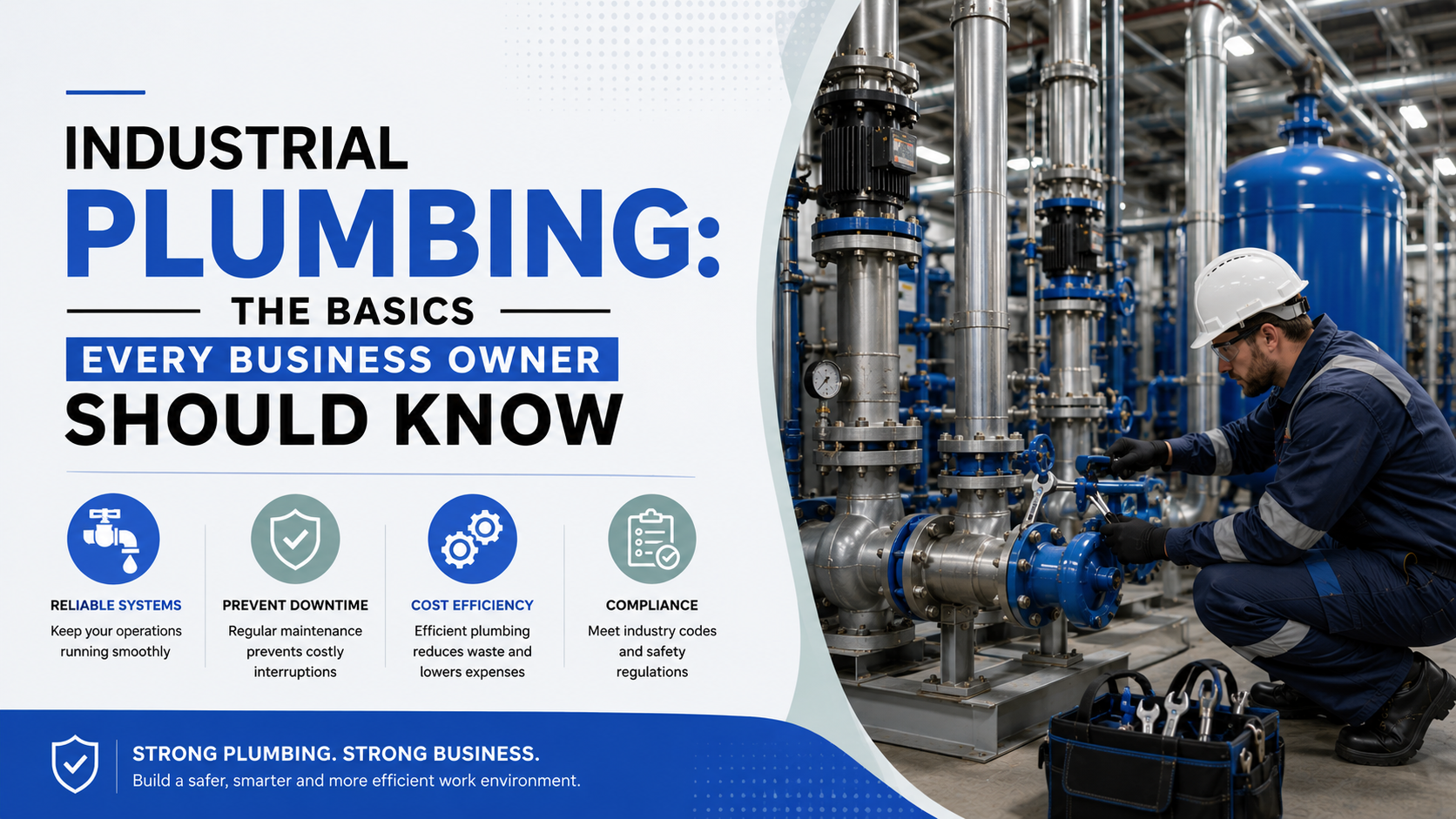 Industrial Plumbing: The Basics Every Business Owner Should Know